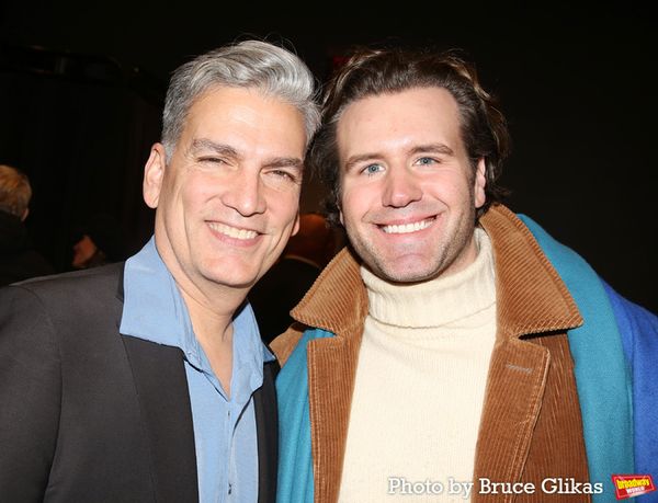 Producer Lou Mirabal and Tug Rice  Photo