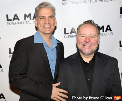 Producer Lou Mirabal and David Nellist  Photo