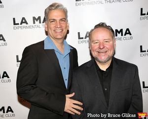 Producer Lou Mirabal and David Nellist @ BroadwayWorld Producer Lou Mirabal and David Nellist Photo