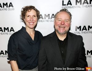 Associate Director Adrienne Kapstein and David Nellist  Photo