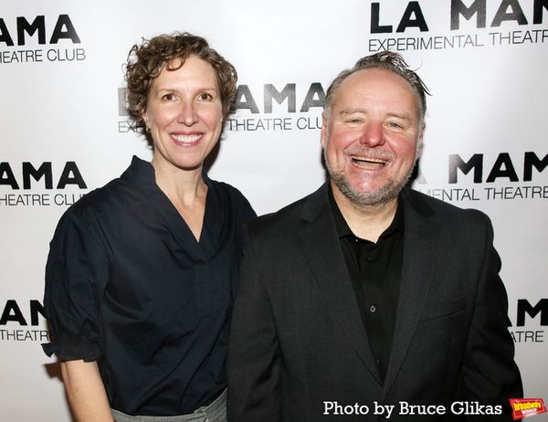 Associate Director Adrienne Kapstein and David Nellist  Photo