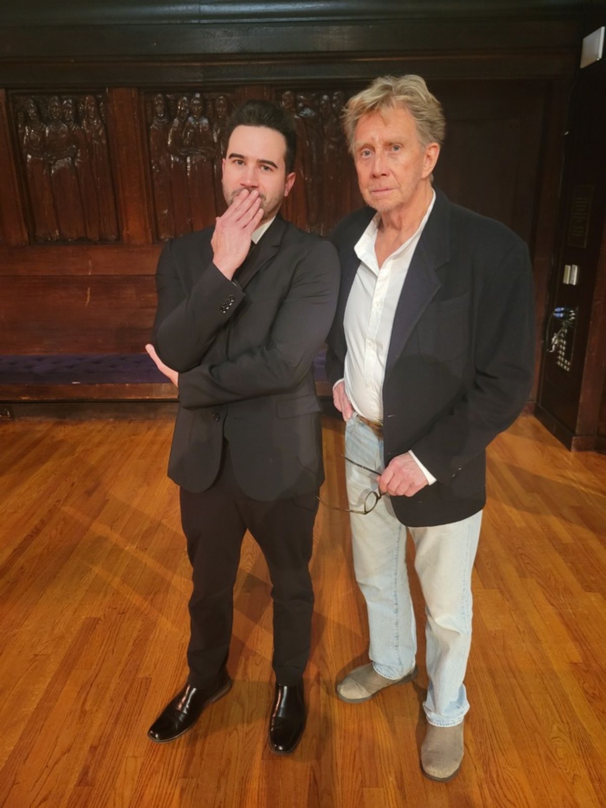 Stephen Dexter and Jack Weterhall at 