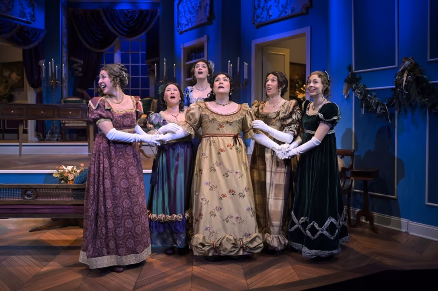 Review: GEORGIANA AND KITTY: CHRISTMAS AT PEMBERLEY at TheatreWorks Silicon Valley  Image