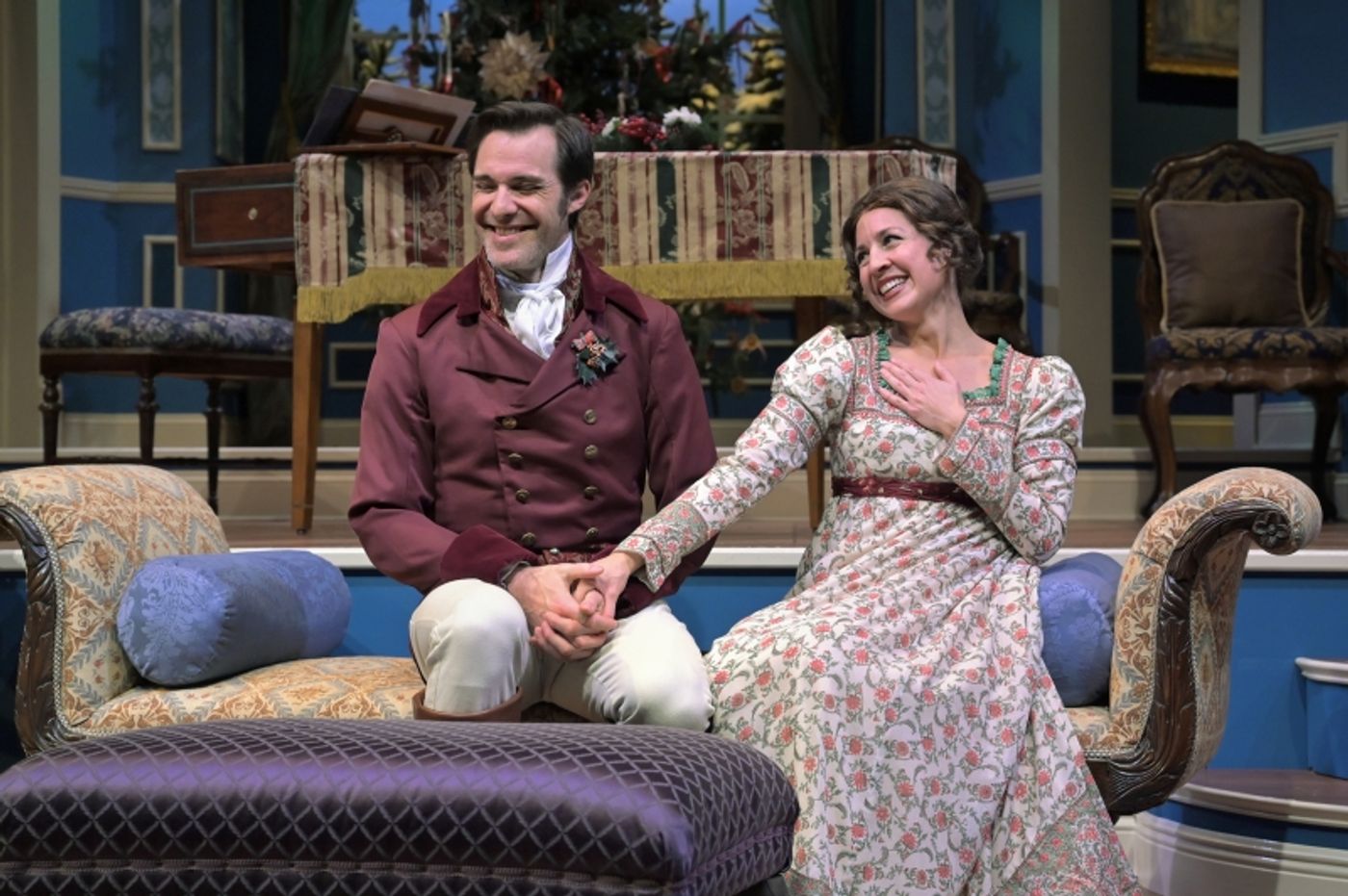 Review: GEORGIANA AND KITTY: CHRISTMAS AT PEMBERLEY at TheatreWorks Silicon Valley  Image