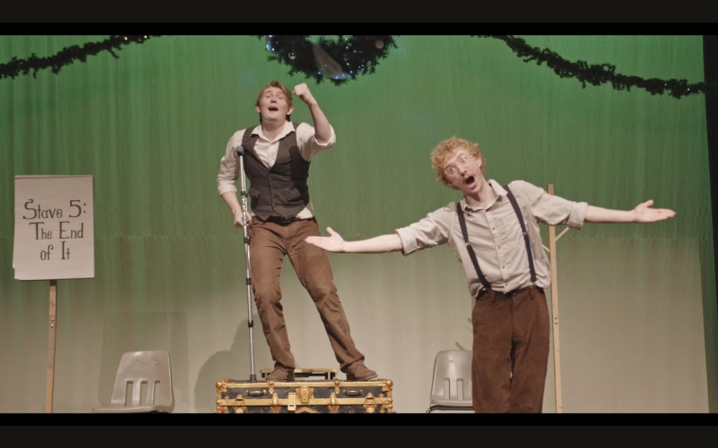 Interview: Jeffrey Nolan And Hawken Paul of A VERY GOOD CHRISTMAS CAROL at Laugh Camp Comedy Club  Image