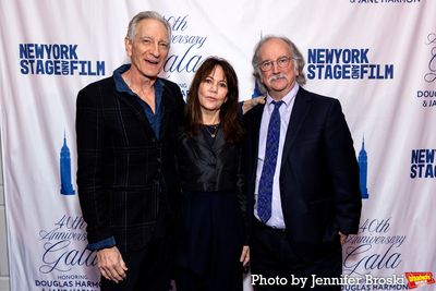 Max Mayer, Leslie Urdang, Mark Linn-Baker Photo