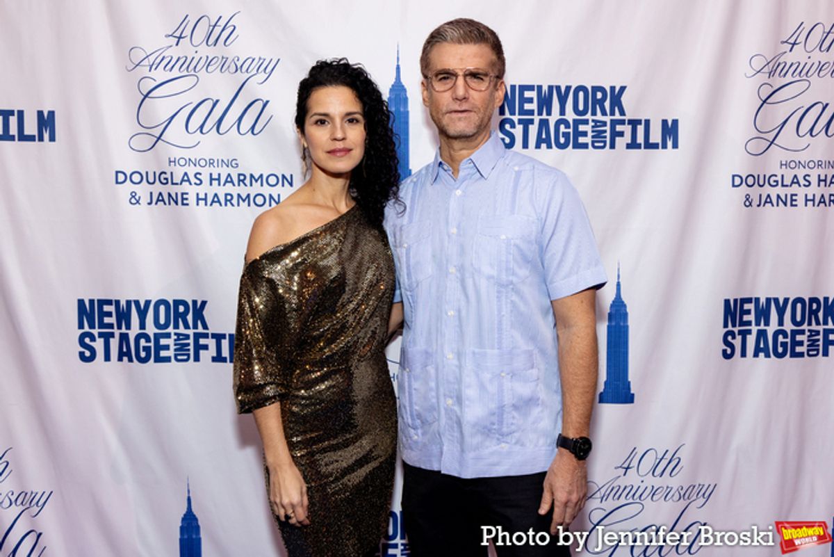 Shirley Rumierk, Armando Riesco at 