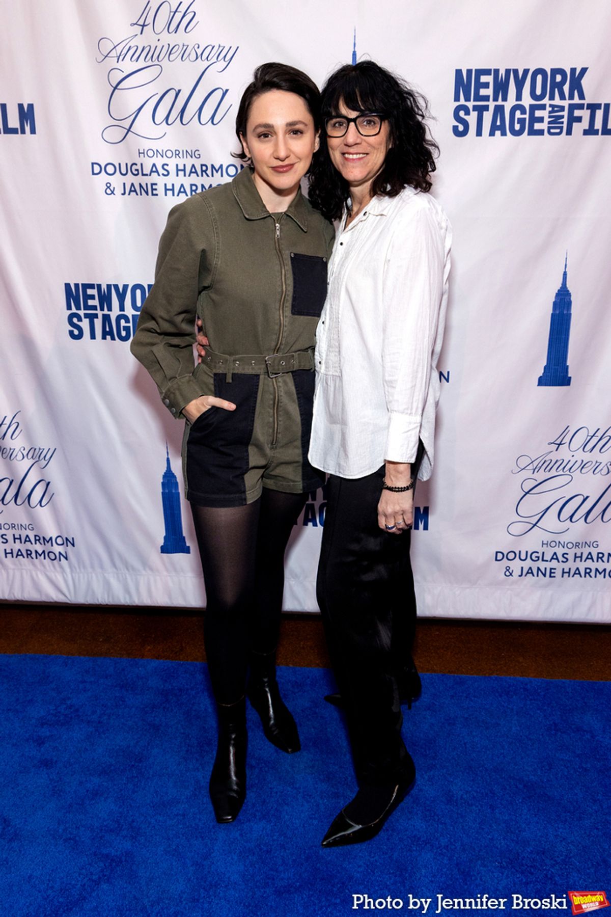 Lauren Patten, Leigh Silverman at 