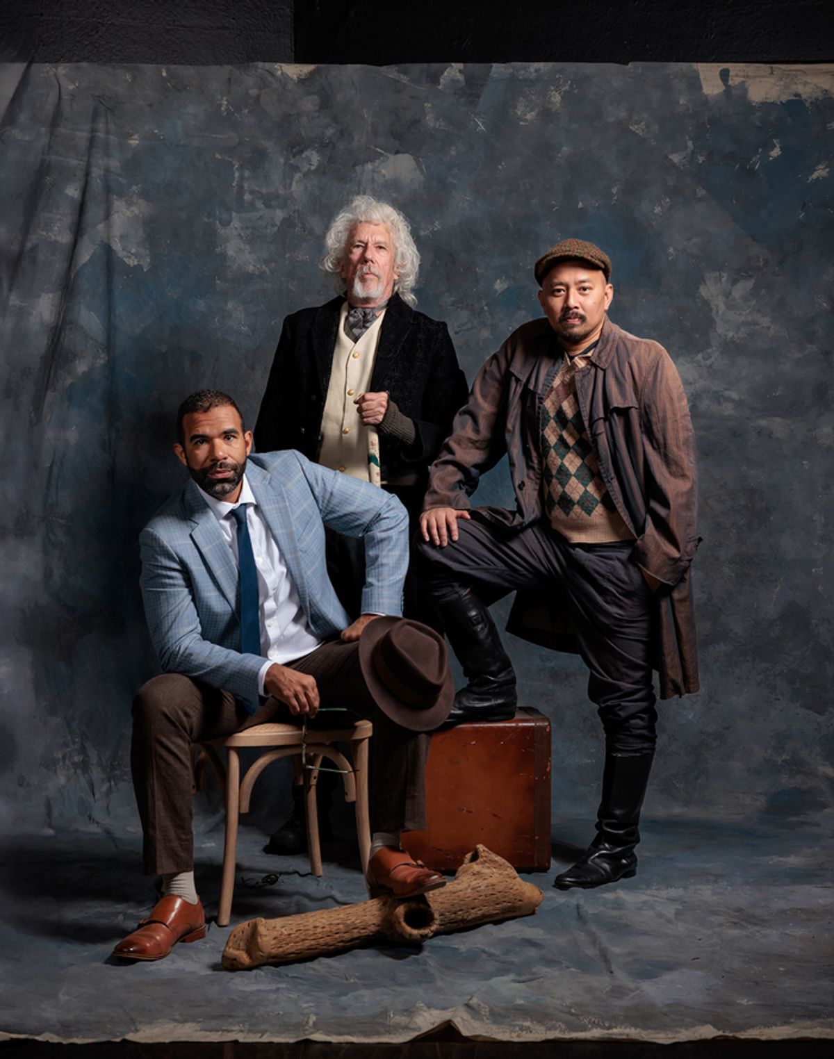 Lance Gardner, Howard Swain,  Jomar Tagatac at 