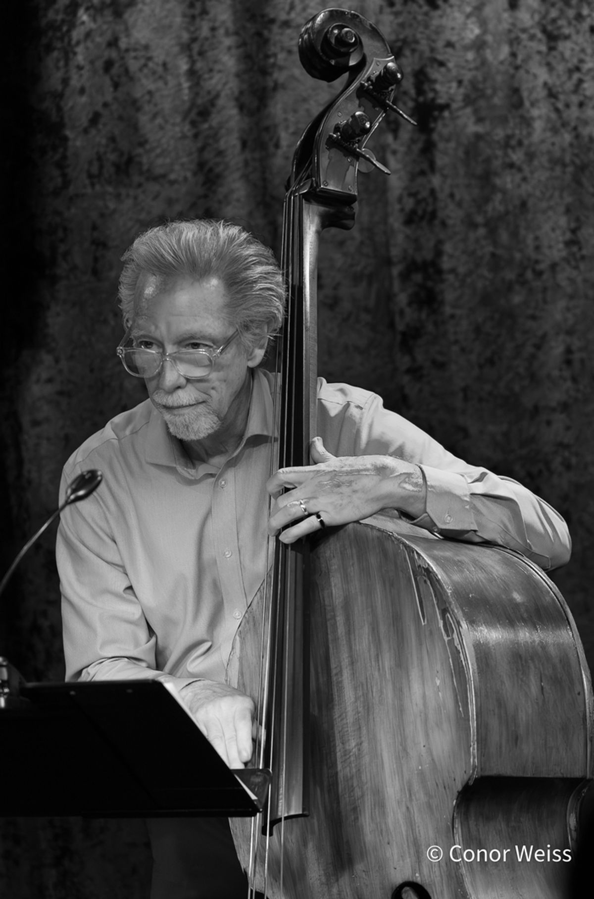 Pat O'Leary on bass. Photo credit: Conor Weiss at 