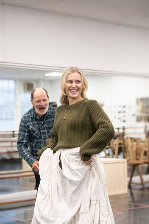 Simon Chandler, Denise Gough @ BroadwayWorld Simon Chandler, Denise Gough Photo