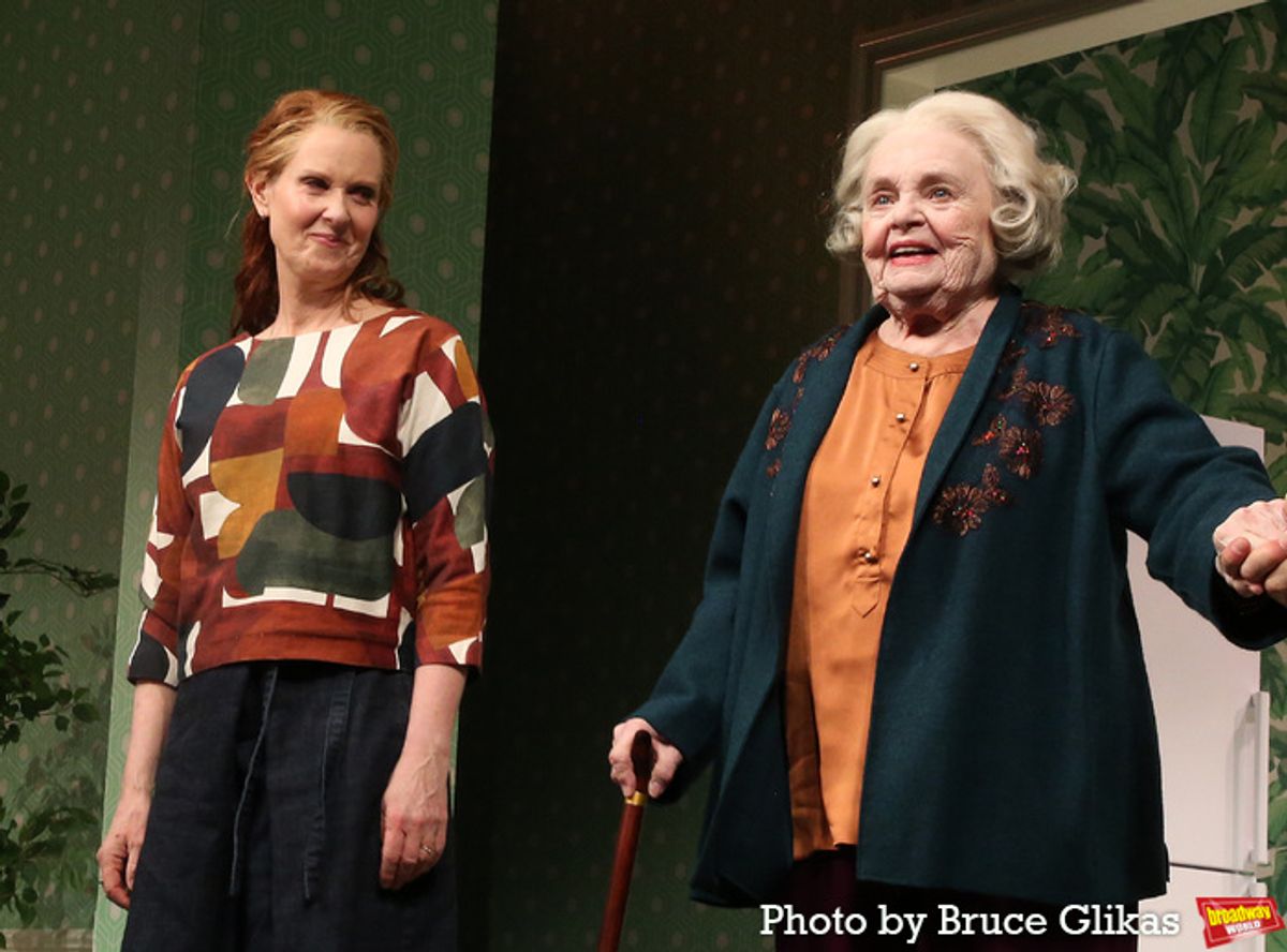 Cynthia Nixon and June Squibb at 