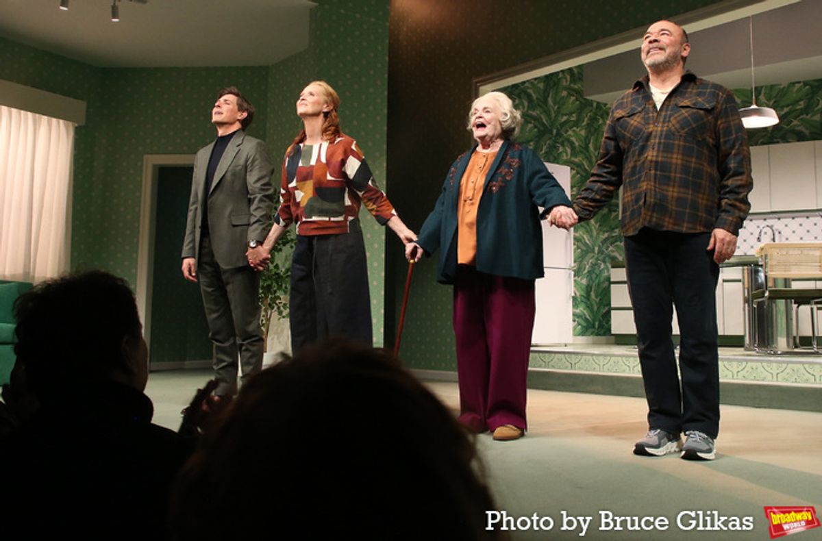 Chris Lowell, Cynthia Nixon, June Squibb and Danny Burstein at 