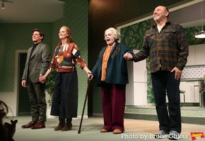 Chris Lowell, Cynthia Nixon, June Squibb and Danny Burstein Photo