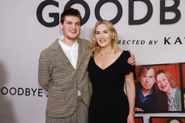 Joe Anders and Kate Winslet  Photo