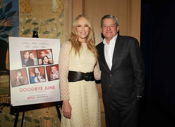 Toni Collette and Ted Sarandos Photo
