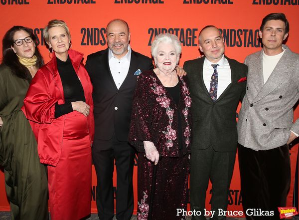 Anne Kauffman, Cynthia Nixon, Danny Burstein, June Squibb and Chris Lowell Photo