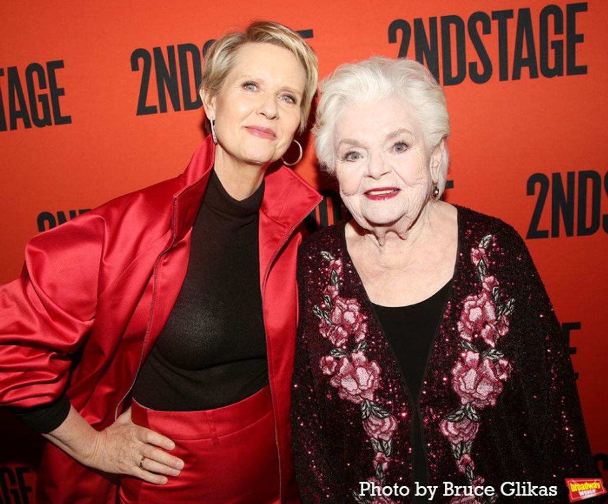 Cynthia Nixon and June Squibb  at 