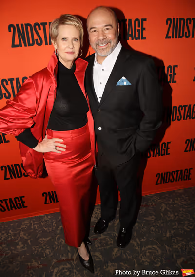 Cynthia Nixon and Danny Burstein Photo