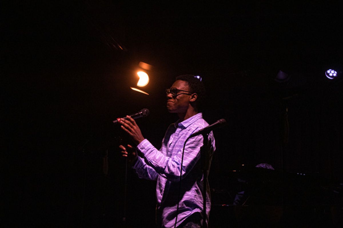 Victorious Collymore-Bey.  Photo by Paul Carrington III. at 