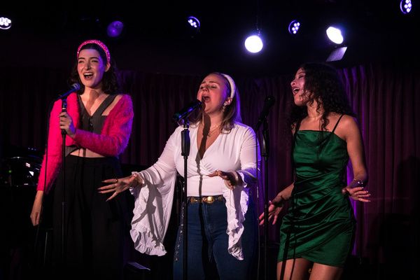 L to R: Alexandra Rose DeAngelis, Kimberlie Pag n, Tiffany Mu oz.  Photo by Paul Carr Photo