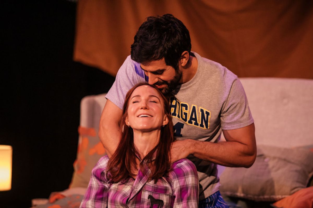 Sarah Utterback, Adrián Javier at 