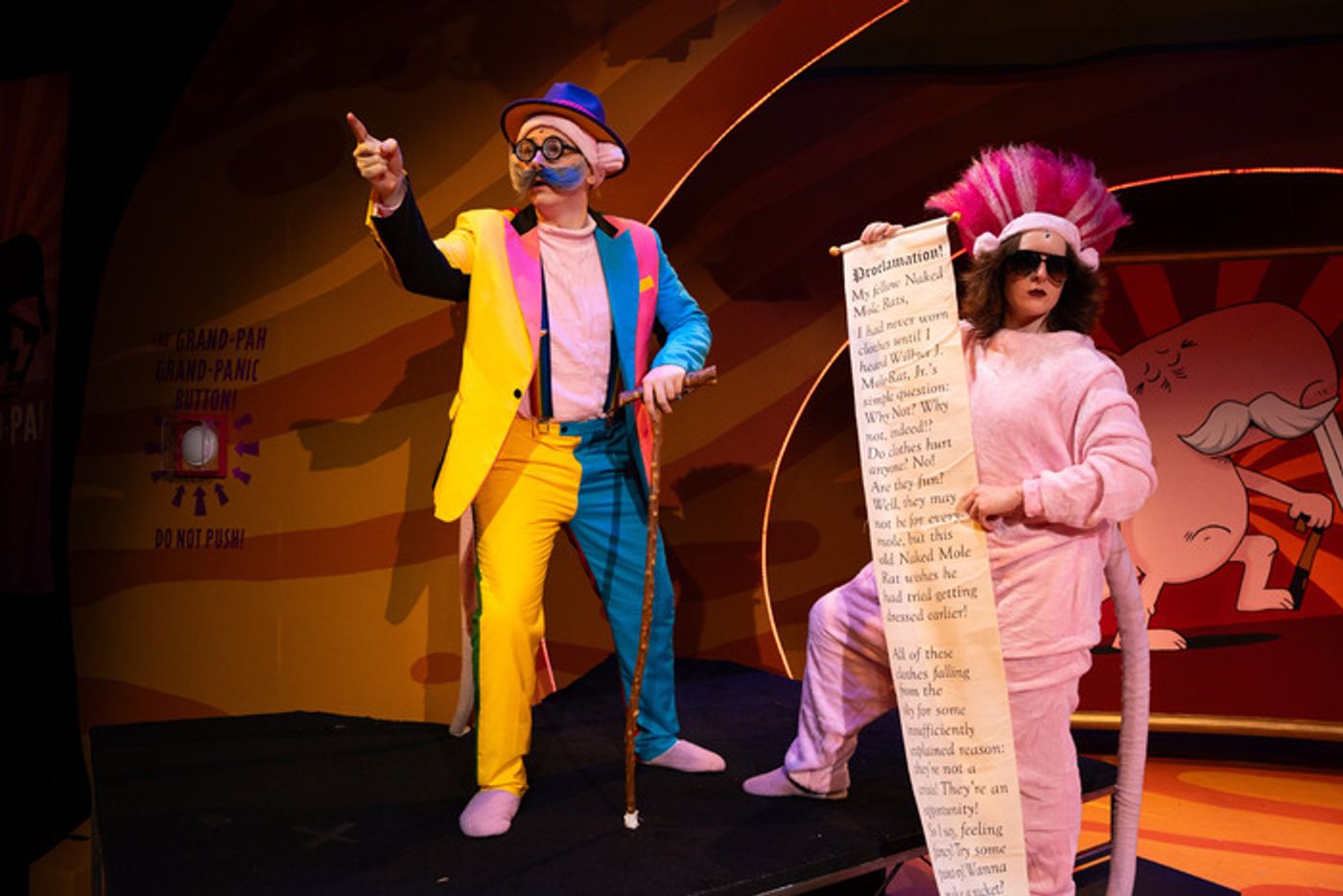 Photos: Salt Lake Acting Company's NAKED MOLE RAT GETS DRESSED: THE ROCK EXPERIENCE  Image