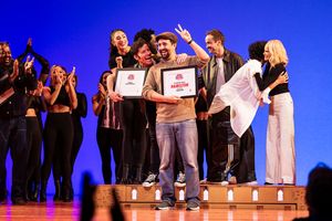 Thayne Jasperson, Lin-Manuel Miranda  Photo