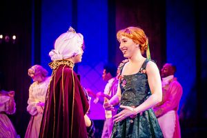 Vanessa Dominguez (Elsa) and Madeline Dick (Anna) Photo