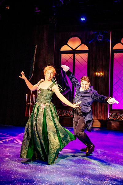 Madeline Dick (Anna) and Conor Jordan (Hans) Photo