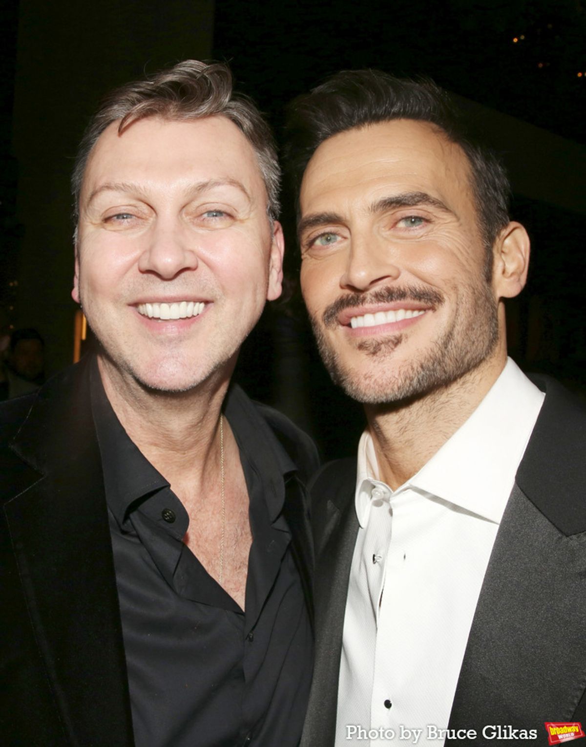 Director Warren Carlyle and Cheyenne Jackson  at 