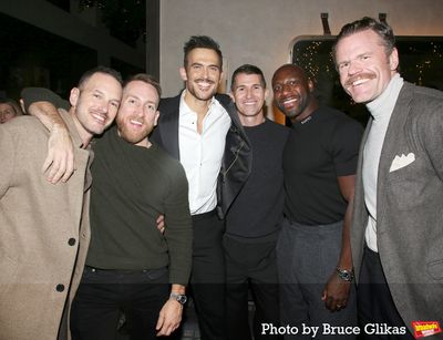 Cheyenne Jackson, Jason Landau and friends Photo
