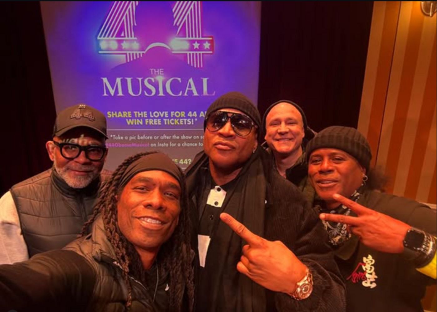 Photos: LL Cool J, Montell Jordan, Ben Vereen, and Wanda Sykes at 44 - THE MUSICAL Photos: LL Cool J, Montell Jordan, Ben Vereen, and Wanda Sykes at 44 - THE MUSICAL Image