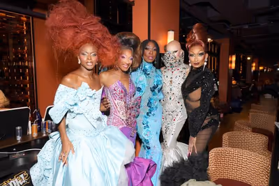 Symone, Jaida Essence Hall, BeBe Zahara Benet, Sasha Velour and Angela Paris VanMicha Photo