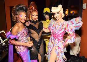 Jaida Essence Hall, Angela Paris VanMichaels, Nymphia Wind and Alyssa Edwards @ BroadwayWorld Jaida Essence Hall, Angela Paris VanMichaels, Nymphia Wind and Alyssa Edwards Photo
