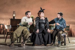 Naoise Dunbar, Siobhan McSweeney, Matthew Forrest Photo