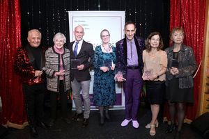 John Sefakis, Diane Coupe, Jon Spano, Diana Laurenson, Andrew Jannetti, Carole Banninger, Kathy Gurland @ BroadwayWorld John Sefakis, Diane Coupe, Jon Spano, Diana Laurenson, Andrew Jannetti, Carole Bannin Photo