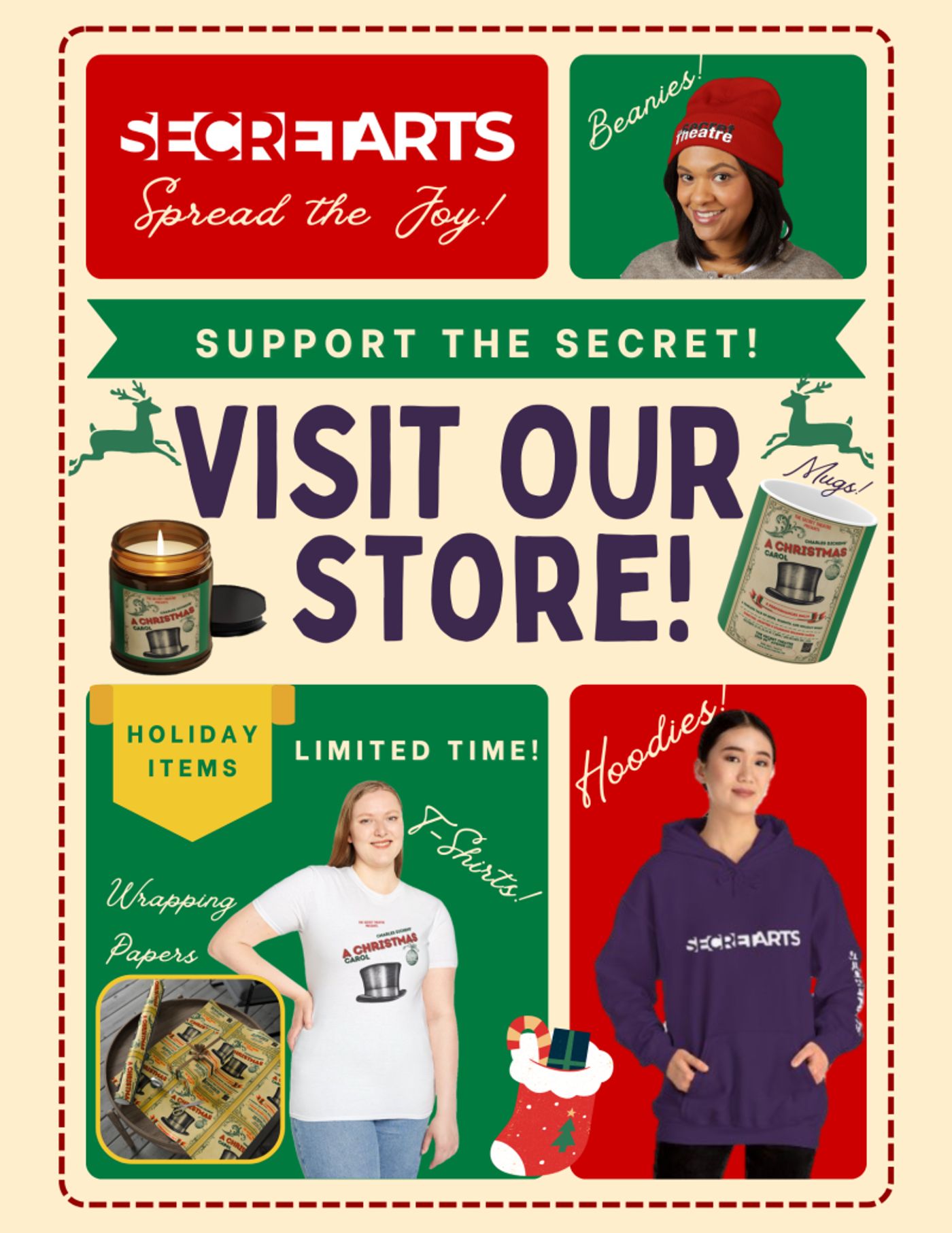 Stage Mag Spotlight: The Secret Theatre's A CHRISTMAS CAROL  Image