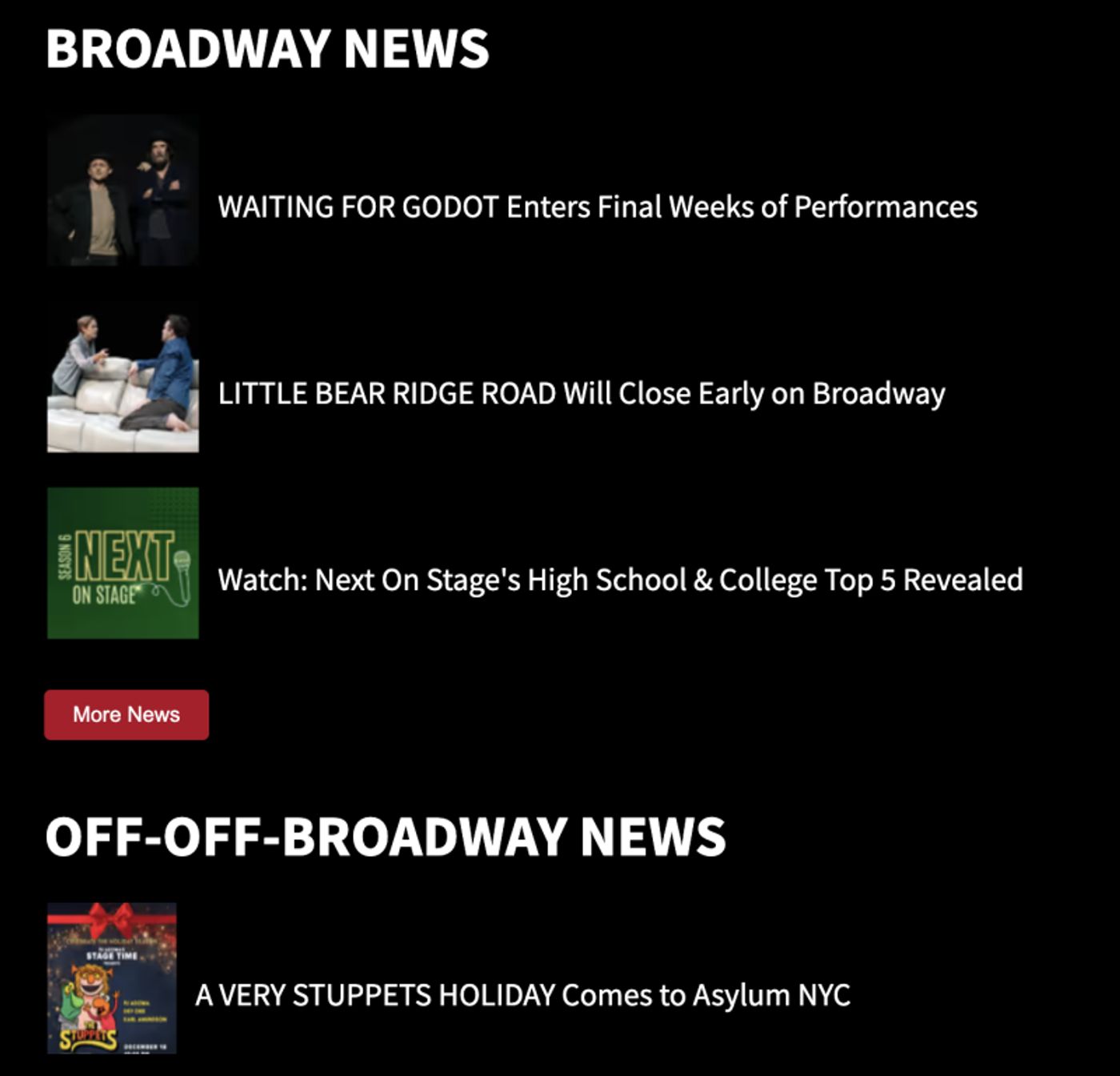 Stage Mag Spotlight: The Secret Theatre's A CHRISTMAS CAROL  Image