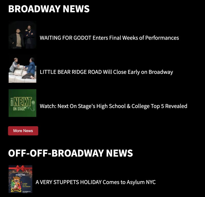 Stage Mag Spotlight: The Secret Theatre's A CHRISTMAS CAROL Image
