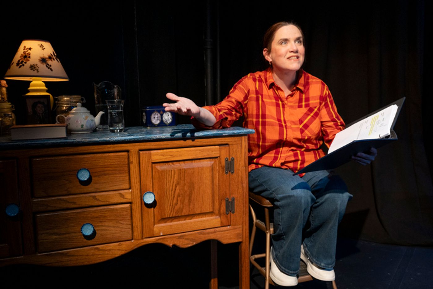 Photos: Donna Lynne Champlin and Emily Skinner in PEN PALS  Image