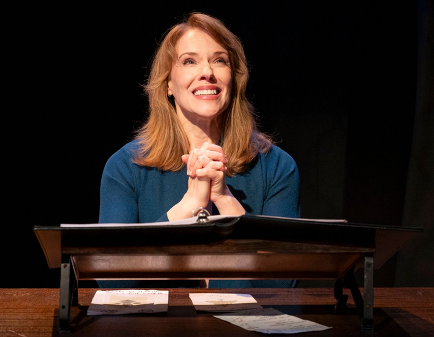 Photos: Donna Lynne Champlin and Emily Skinner in PEN PALS  Image