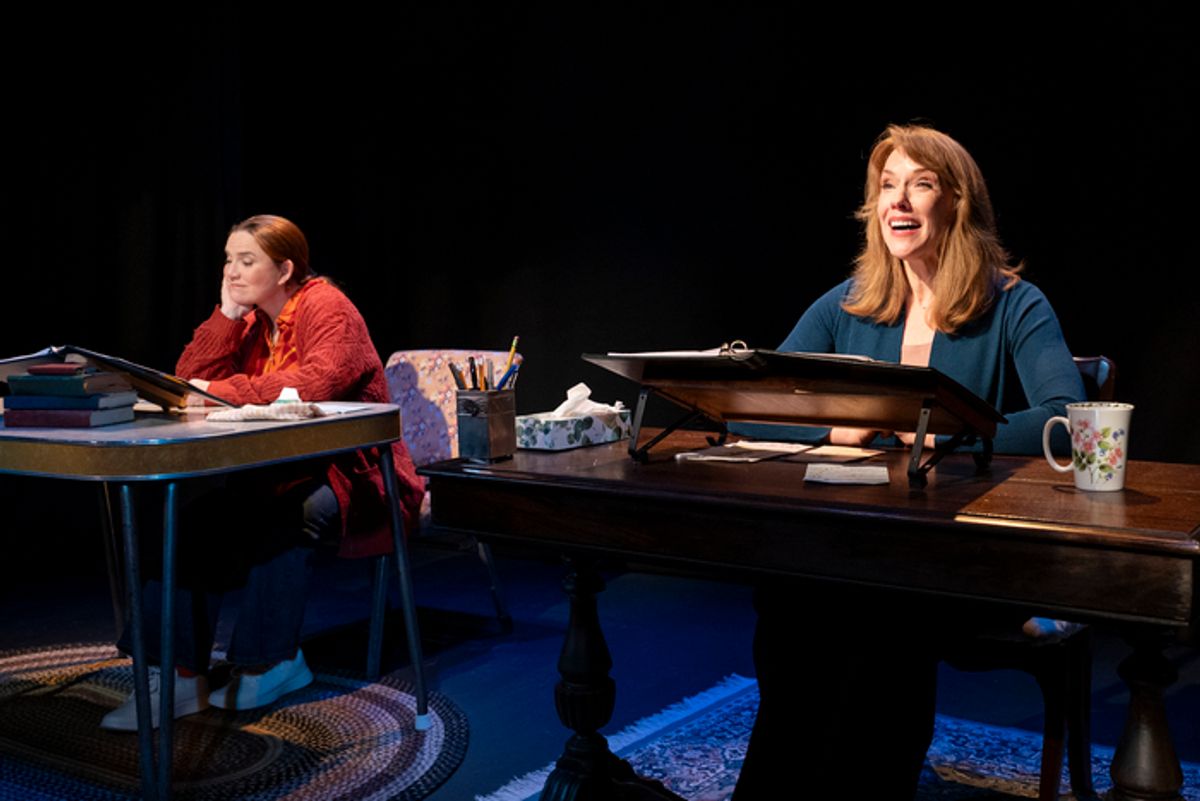 Donna Lynne Champlin and Emily Skinner at 