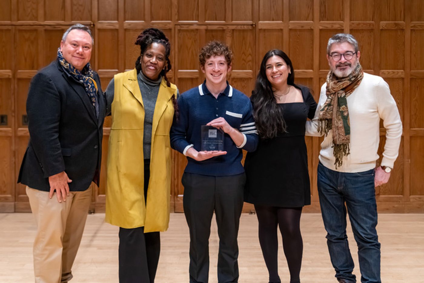 Photos: Ethan Slater Receives Young Alum Achievement Award from Vassar Photos: Ethan Slater Receives Young Alum Achievement Award from Vassar Image