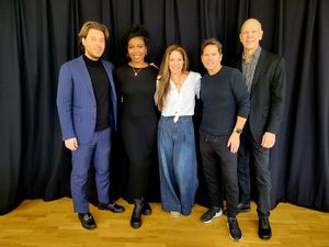 Adrian Galante, Ta-Tynisa Wilson, Hilary Kole, John Pagano, David Zippel @ BroadwayWorld Adrian Galante, Ta-Tynisa Wilson, Hilary Kole, John Pagano, David Zippel Photo