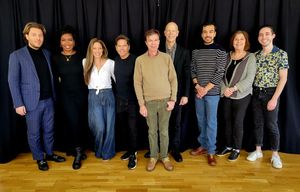 Adrian Galante, Ta-Tynisa Wilson, Hilary Kole, John Pagano, Jack Lewin, David Zippel, Frank Cazares, Donna Trinkoff, Ian McQueen @ BroadwayWorld Adrian Galante, Ta-Tynisa Wilson, Hilary Kole, John Pagano, Jack Lewin, David Zippel, Photo