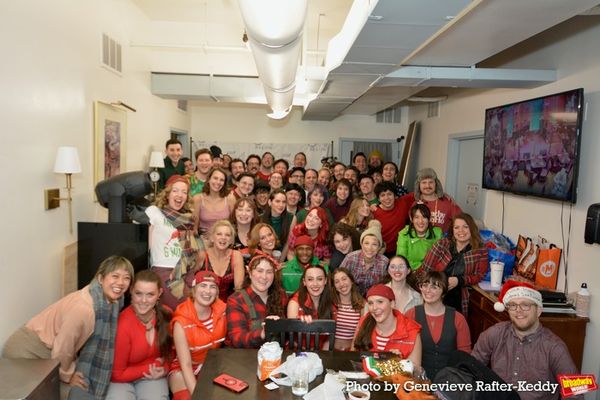 The Cast and Creative of The 15th Annual Joe Iconis Christmas Extravaganza Photo