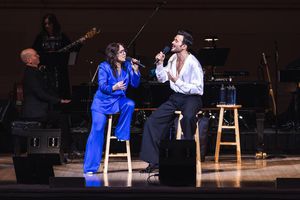 Jessica Vosk and Cheyenne Jackson @ BroadwayWorld Jessica Vosk and Cheyenne Jackson Photo