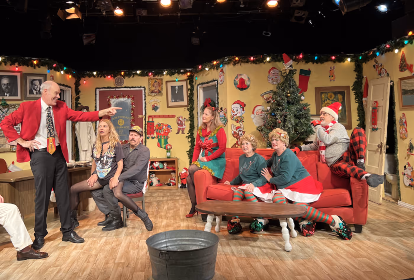Review: BOB'S HOLIDAY OFFICE PARTY at Odyssey Theatre Ensemble Review: BOB'S HOLIDAY OFFICE PARTY at Odyssey Theatre Ensemble Image