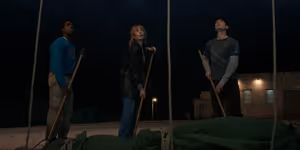 Caleb McLaughlin, Maya Hawke, and Noah Schnapp @ BroadwayWorld Caleb McLaughlin, Maya Hawke, and Noah Schnapp Photo